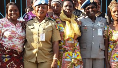 La Police Monusco d’Uvira échange avec des Organisations féminines sur les stratégies de lutte contre les violences basées sur le Genre et les tracasseries policières