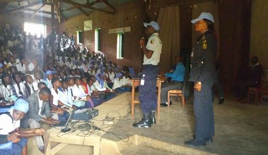 La MONUSCO a sensibilisé 3080 élèves sur les violences sexuelles, le VIH/Sida et les IST