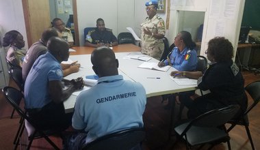 Les officiers de la police des Nations Unies formés sur la thématique de l’exploitation et abus sexuels