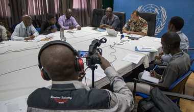 La MONUSCO explique à la presse sa stratégie de protection de la population