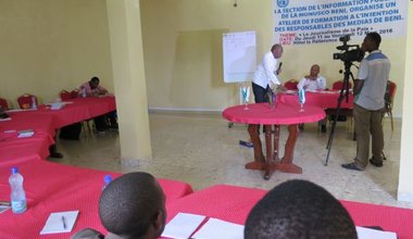 MONUSCO provides peace journalism training to local media professionals in Beni