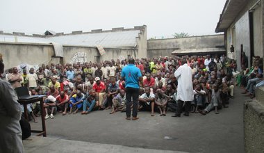 MONUSCO is intensifying its activities through HIV awareness campaign in the prisons of Beni