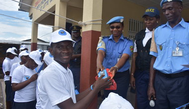 UNPOL célèbre avec les élèves de Kinshasa la journée internationale des droits de l’enfants