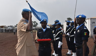 La Monusco remet des médailles à 332 policiers de l’Onu originaires de 10 pays