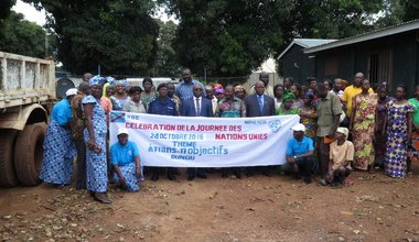La MONUSCO célèbre les 71 ans des Nations Unies à Dungu