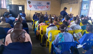 La Monusco sensibilise sur l’utilisation rationnelle du «112», numéro d’urgence de la police