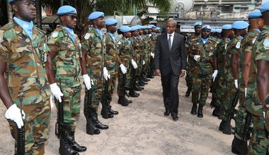 La MONUSCO commémore la Journée internationale des Casques bleus