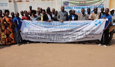 La Monusco soutient la mise en œuvre de projets de réduction de violence communautaire à Nyunzu