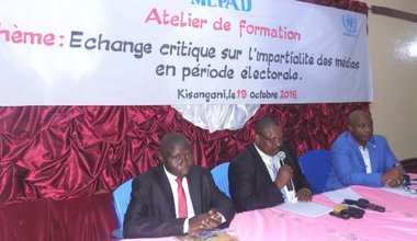 A Kisangani, les journalistes échangent sur l’impartialité des médias en période électorale