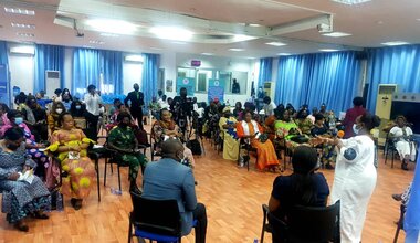 KINSHASA : Bintou Keita encourage la solidarité entre les femmes pour un meilleur leadership féminin en RDC