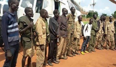 MONUSCO extracted hundreds of individuals from the Garamba National Park on humanitarian grounds