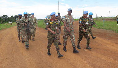 Le Commandant de la Force de la MONUSCO achève une mission dans la province de l’Ituri