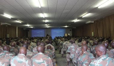 La MONUSCO appuie les efforts de prévention de l’exploitation et des abus sexuels par l’Armée Sud-Africaine avant le déploiement des contingents en RDC