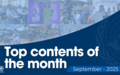 Top contents of the month of September 2025