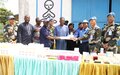Beni : la MONUSCO soutient le centre hospitalier de la police avec un don de médicaments