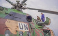 Born to serve.  A Bangladeshi engineer ensures that UN helicopters can carry out lifesaving operations in the DR Congo