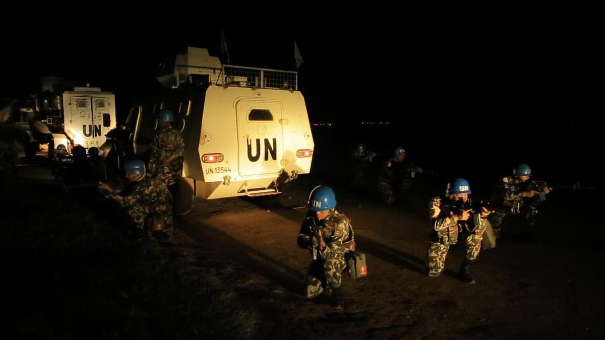 Partout où la MONUSCO est présente en Ituri, notamment dans les territoires d’Irumu et Djugu, les Casques bleus effectuent des patrouilles diurnes et nocturnes, sept jours sur sept.