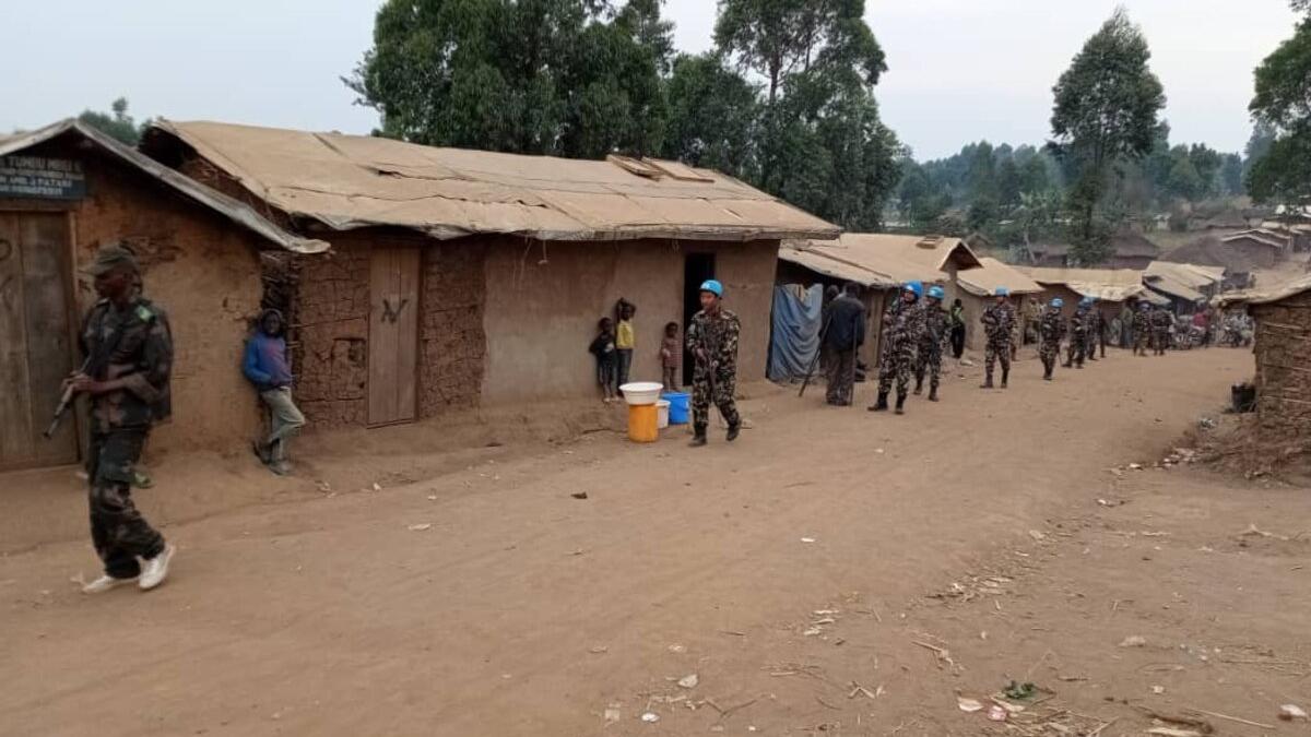 Pour contenir la violence et renforcer la protection des civils, la MONUSCO a récemment établi deux bases opérationnelles mobiles notamment près des camps de déplacés.
