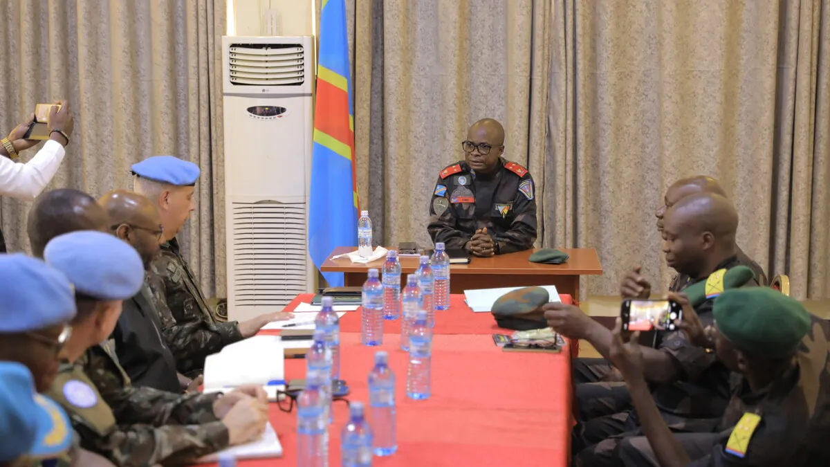 Le commandant de la Force de la MONUSCO, le général Ulisses de Mesquita Gomes, s’installe provisoirement à Beni.