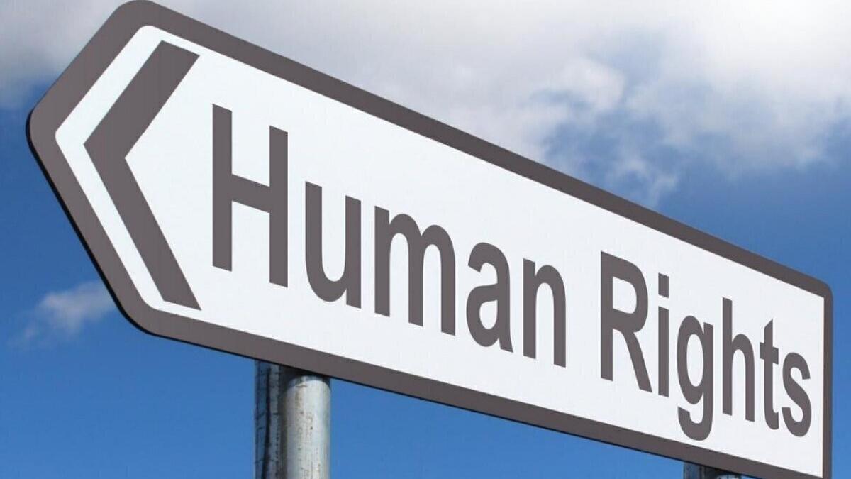 droit de l'homme panneau
