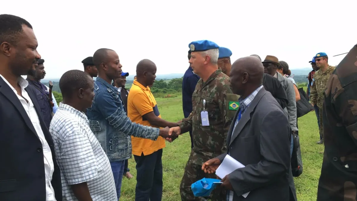 General Ulisses De Mesquita Gomes reaffirmed the UN mission's commitment to protecting civilians and supporting Congolese authorities in restoring peace and stability.