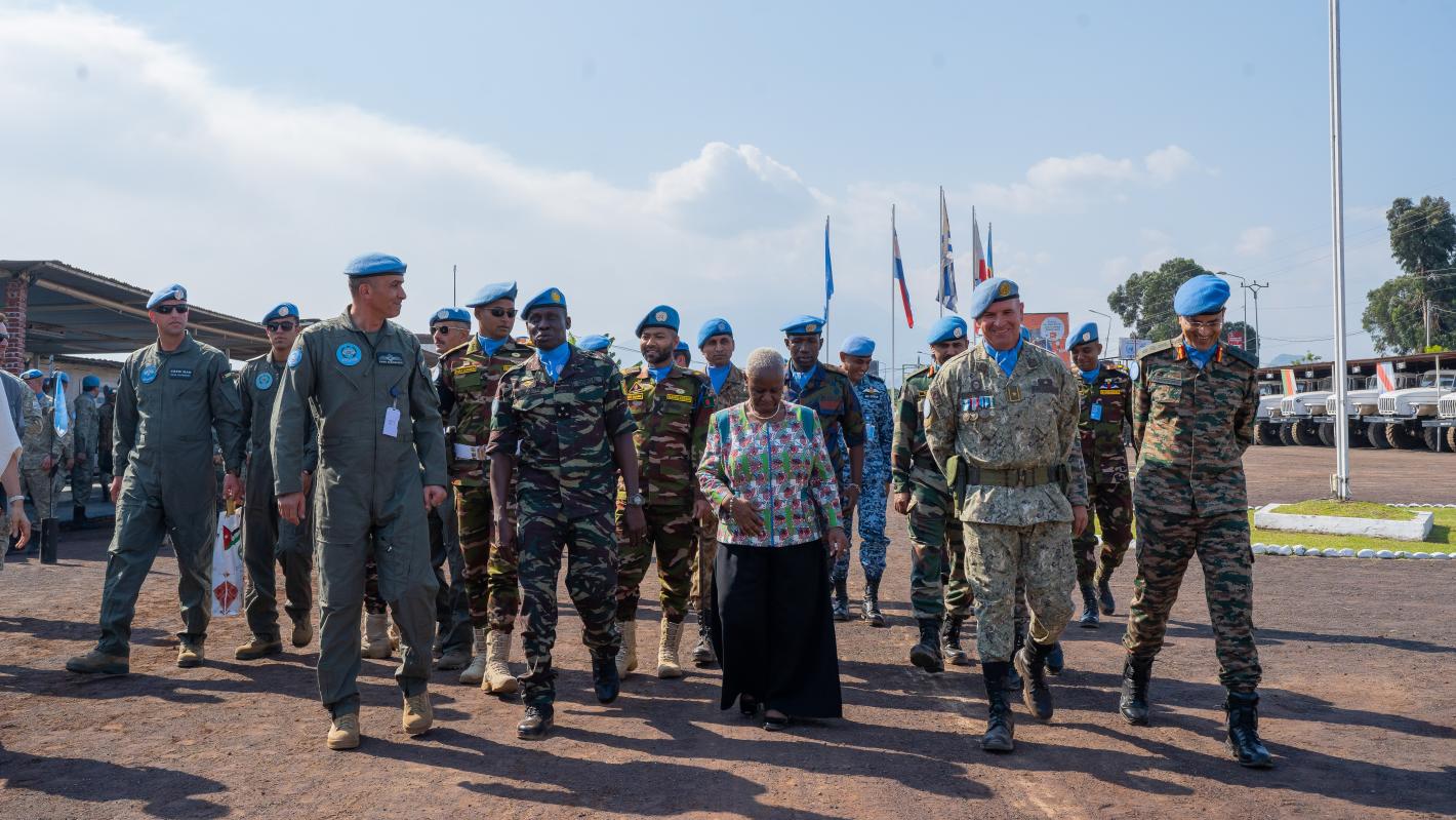 Arrivée de Bintou Keita, représentante spéciale du secrétaire général de l'ONU et cheffe de la MONUSCO, à Goma. goma_bintou_keita_a_goma_-59.jpg