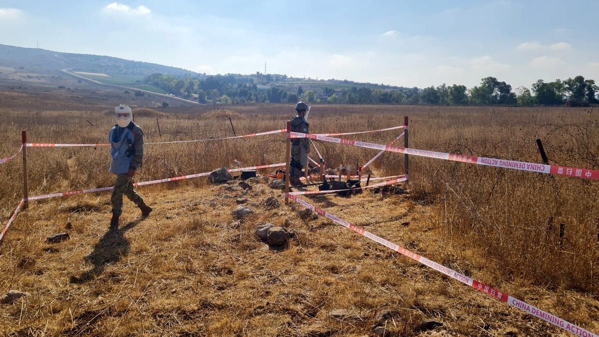 UNIFIL resumes humanitarian demining in south Lebanon