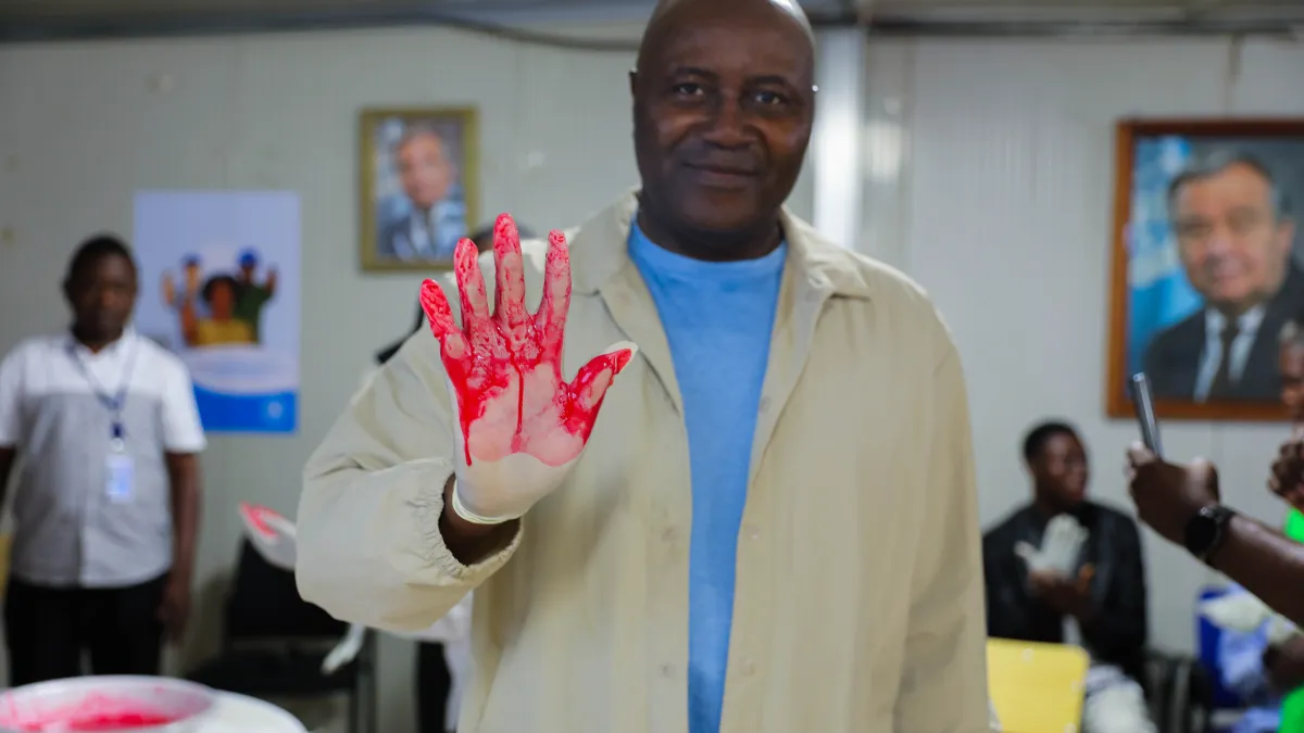 Between December 2025 and mid-January 2026, MONUSCO documented a significant decrease in serious violations of children's rights, while simultaneously intensifying its prevention efforts. Photo MONUSCO ©Didier Vignon Dossou-Gbakon