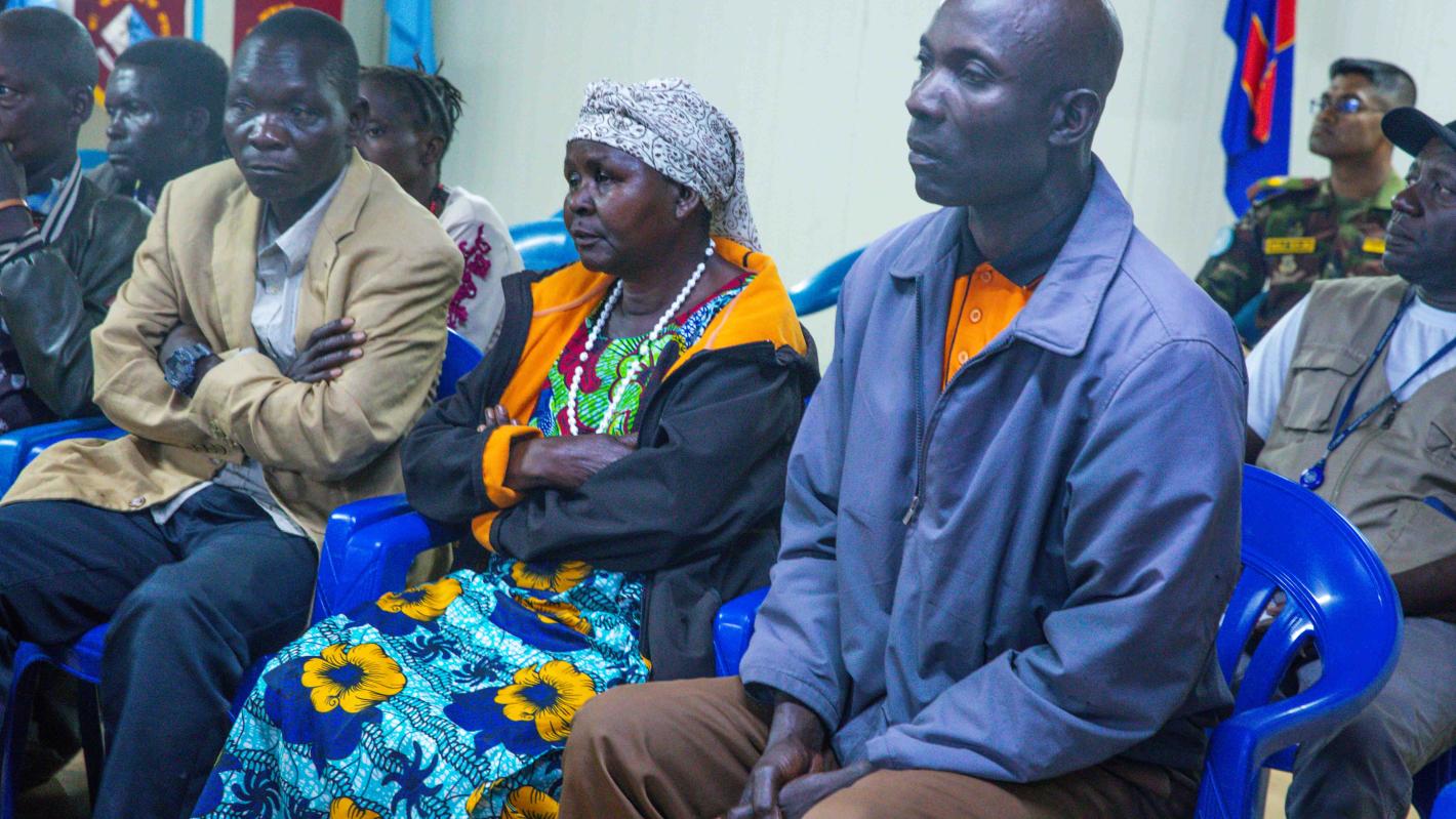 Authorities and displaced persons commend MONUSCO’s efforts to protect civilians in Fataki (Ituri)