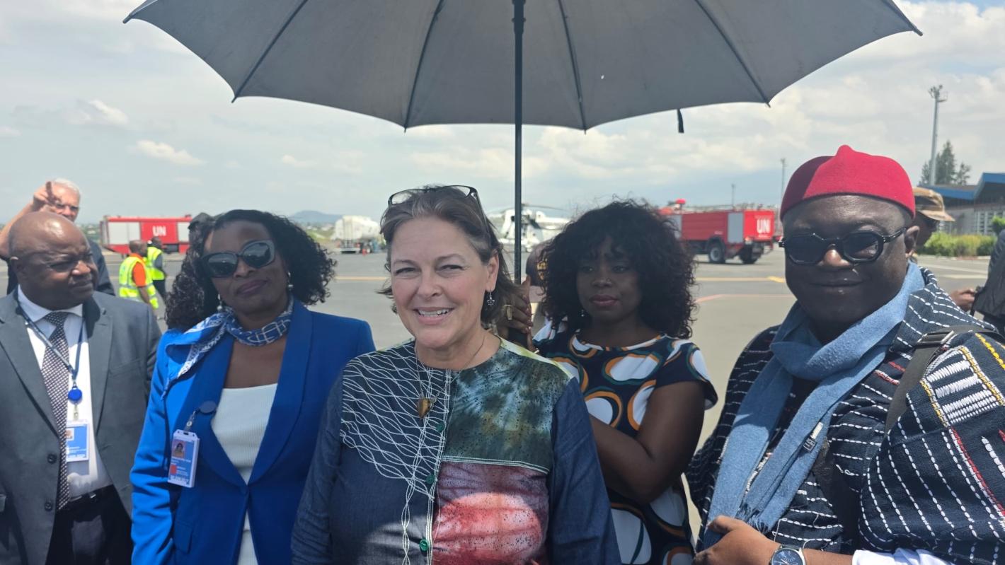 Vivian van de Perre arrived in Goma on Thursday, February 12, 2026.