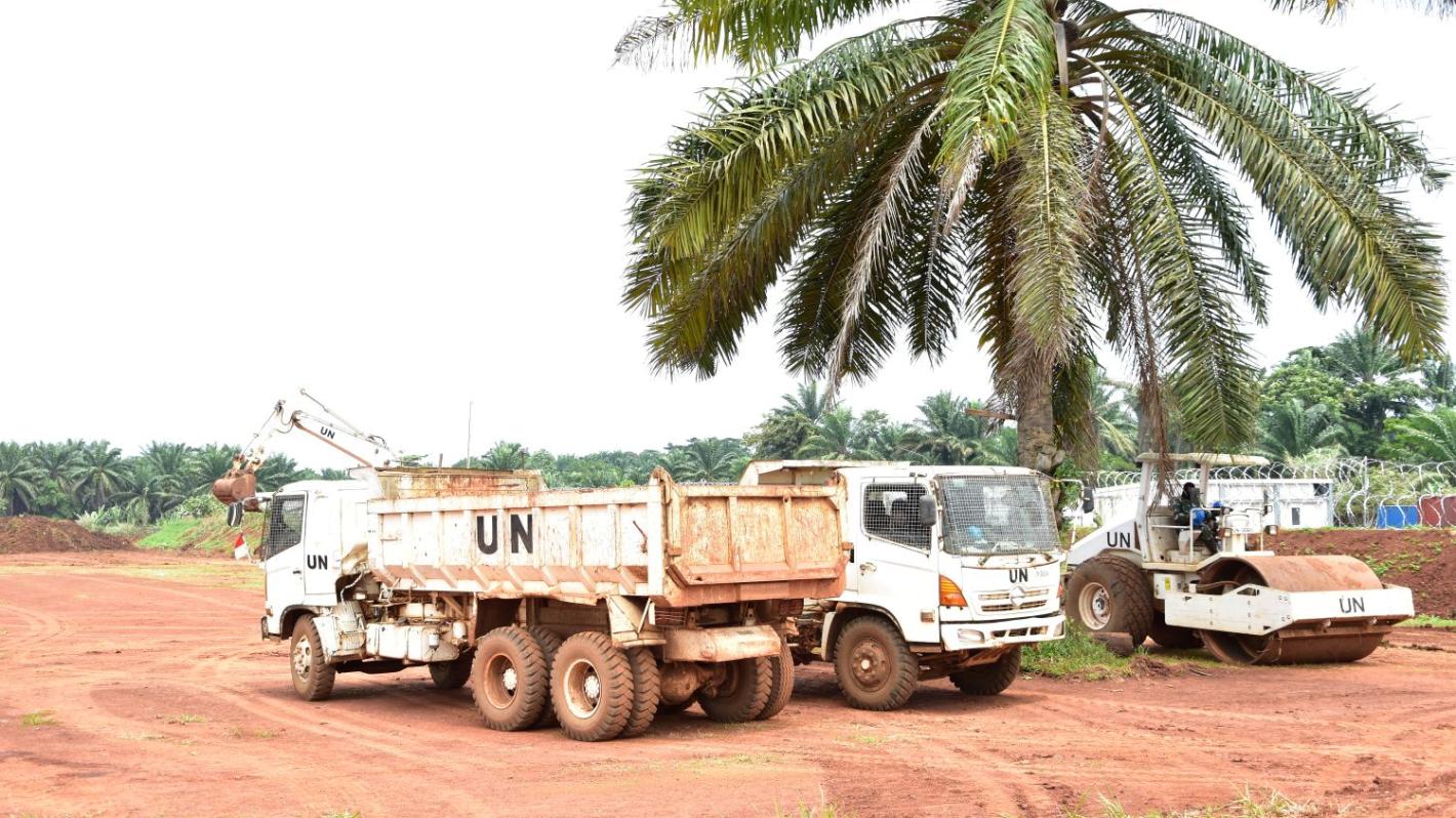 Actuellement longue de deux kilomètres, la piste de l’aéroport de Beni va, à terme, être longue de 3 300 mètres. 