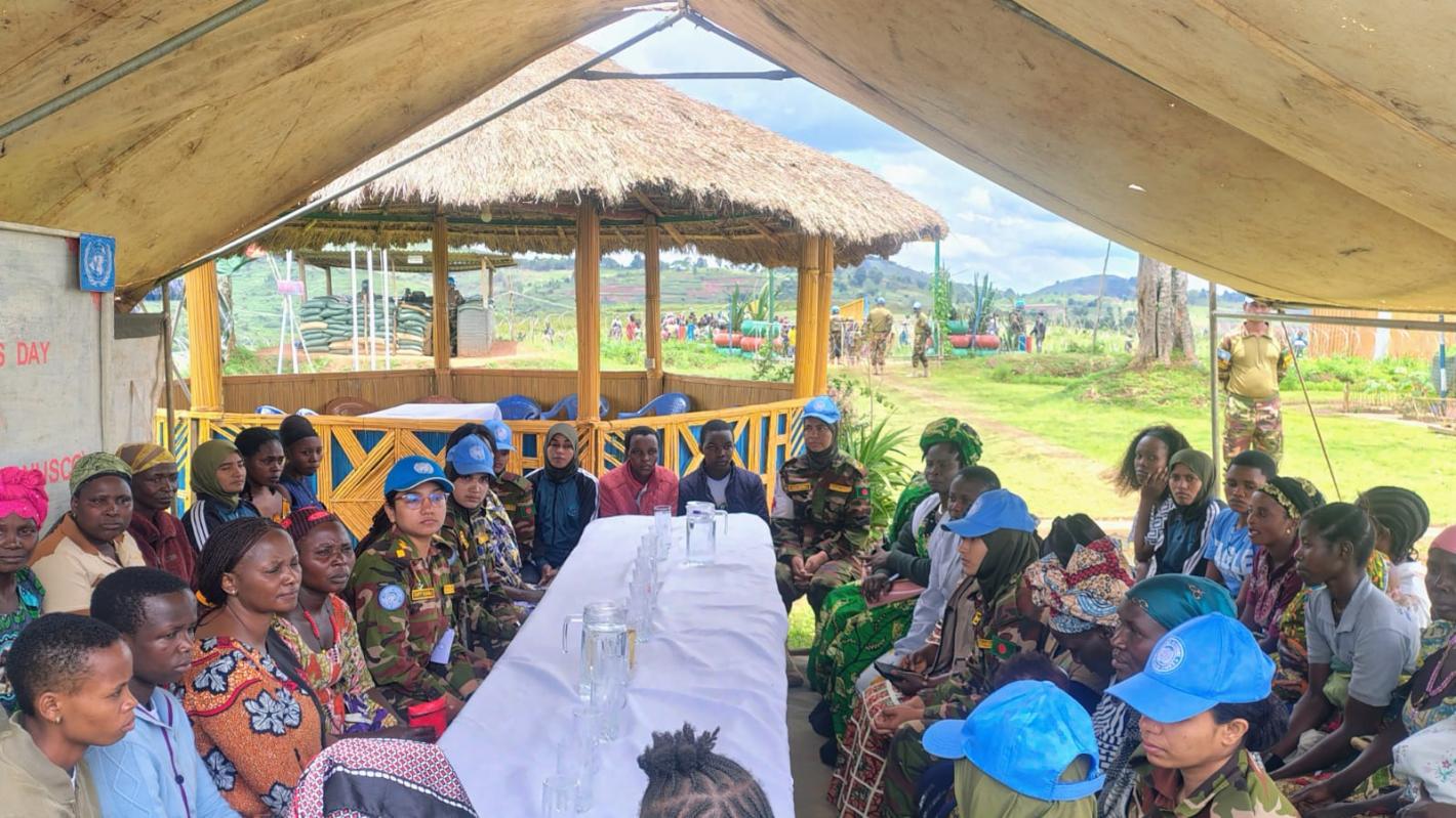 La MONUSCO réaffirme son engagement à renforcer la participation des femmes dans les mécanismes de prévention des conflits et de protection des civils. Photo MONUSCO ©Didier Vignon Dossou-Gbakon 