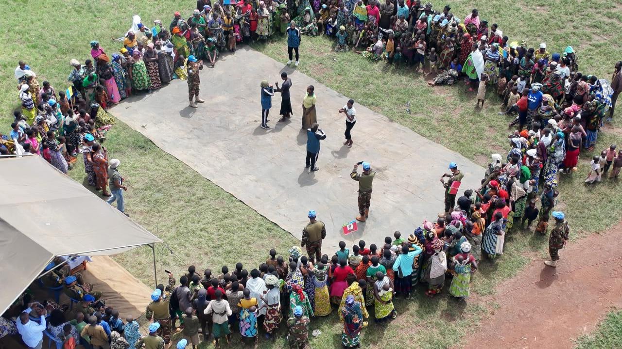La MONUSCO réaffirme son engagement à renforcer la participation des femmes dans les mécanismes de prévention des conflits et de protection des civils. Photo MONUSCO ©Didier Vignon Dossou-Gbakon 