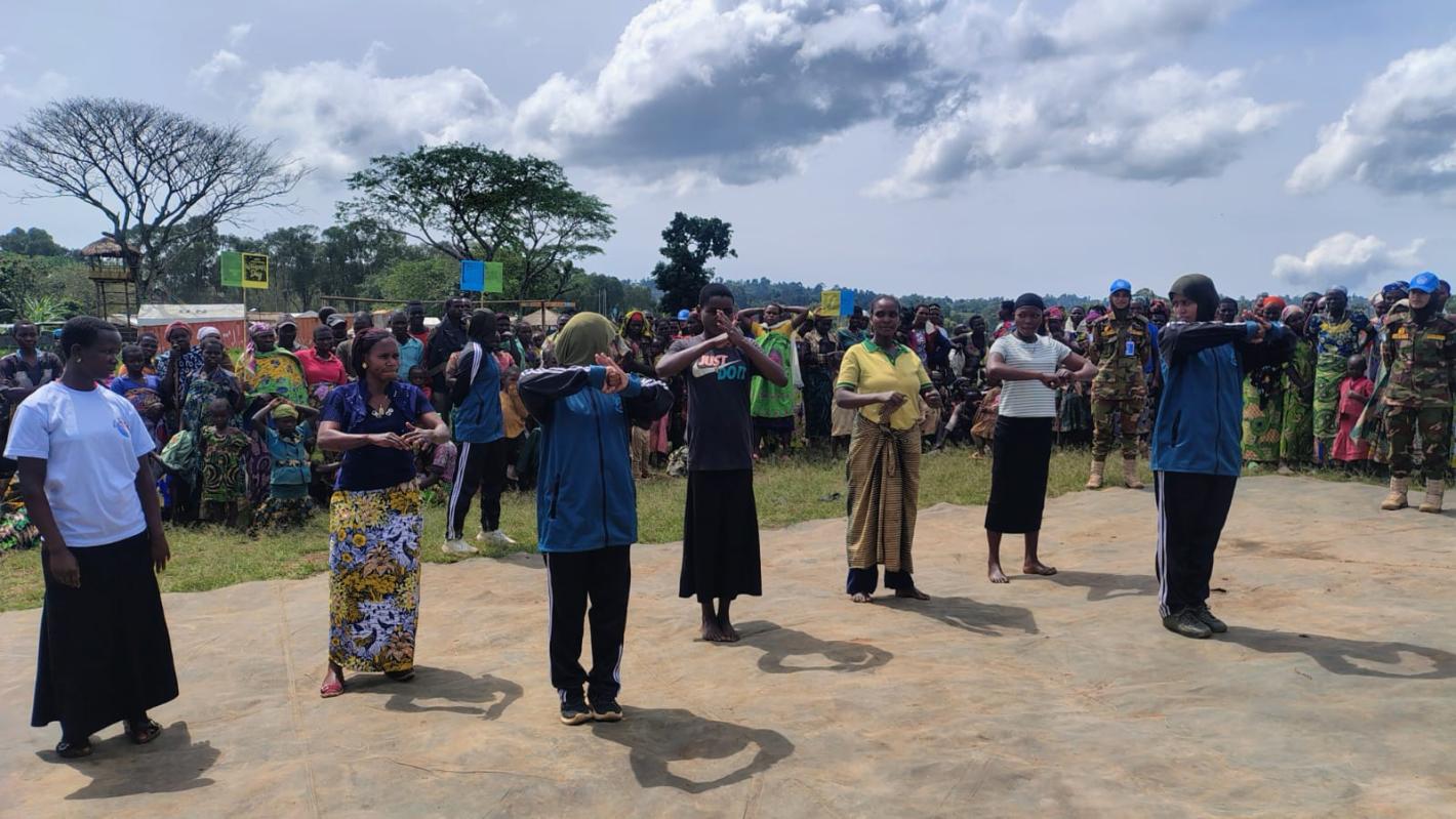 La MONUSCO réaffirme son engagement à renforcer la participation des femmes dans les mécanismes de prévention des conflits et de protection des civils. Photo MONUSCO ©Didier Vignon Dossou-Gbakon