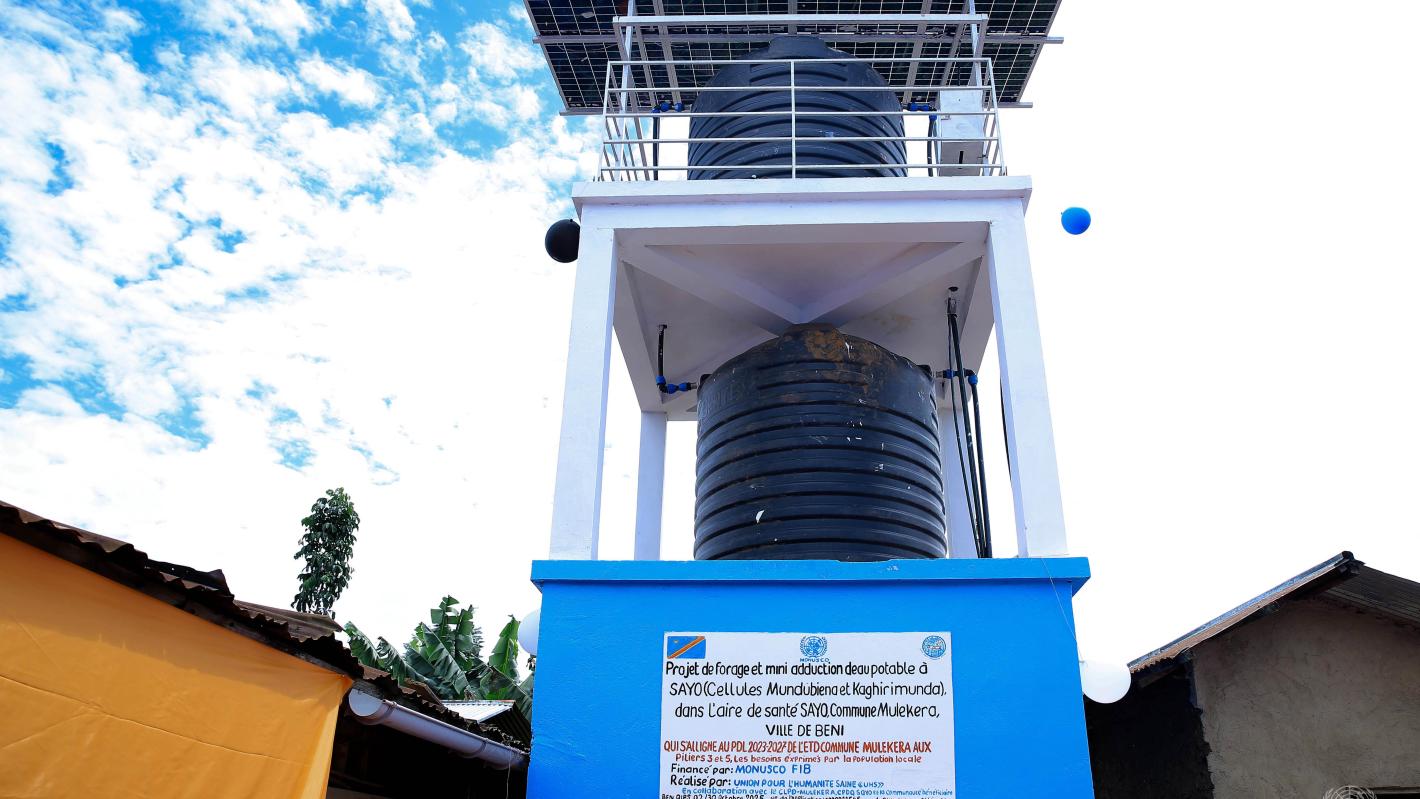 Water supply in Beni