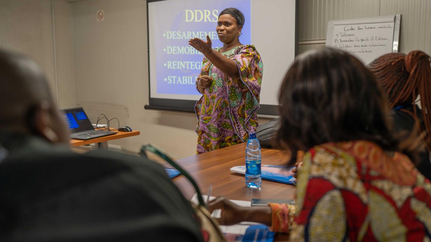 Participants in this activity came from the territories of Nyiragongo, Rutshuru, Masisi, as well as from the city of Goma, where armed groups are still operating. 