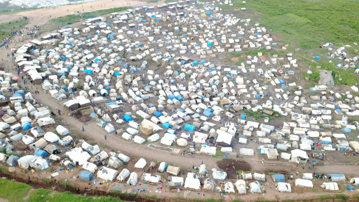 In Fataki, James Swan engages with displaced communities and local authorities