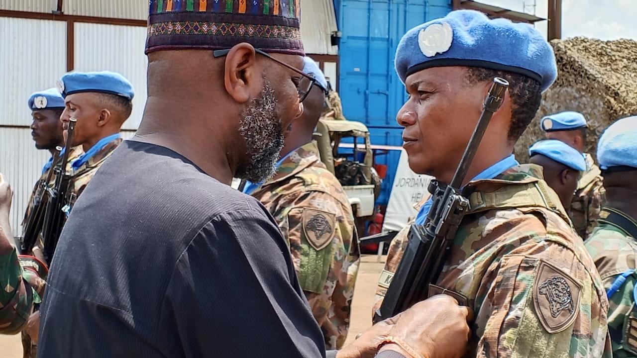 Des casques bleus sud-africains ont été décorés de la médaille des Nations Unies en hommage à leur contribution aux efforts de paix en RD Congo.