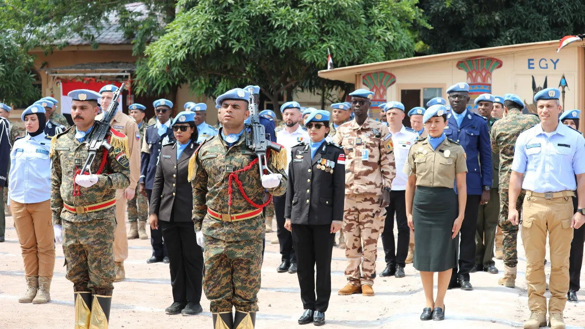 180 UN police officers, including 22 women, deployed since April 2025 within MONUSCO, were awarded the United Nations Peace Medal.