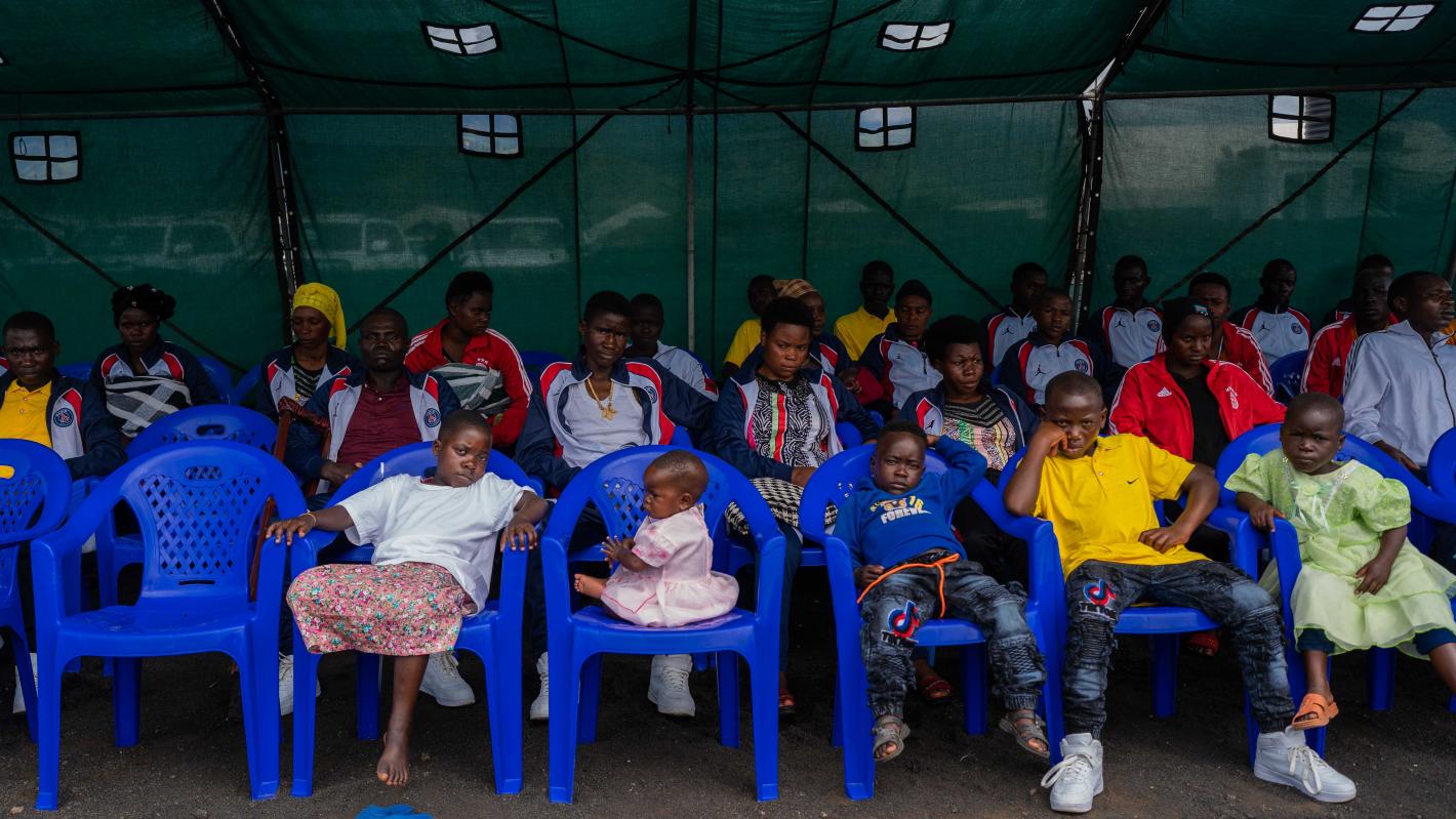 At Mubambiro, James Swan highlights the importance of disarmament and reintegration for peace in eastern DRC