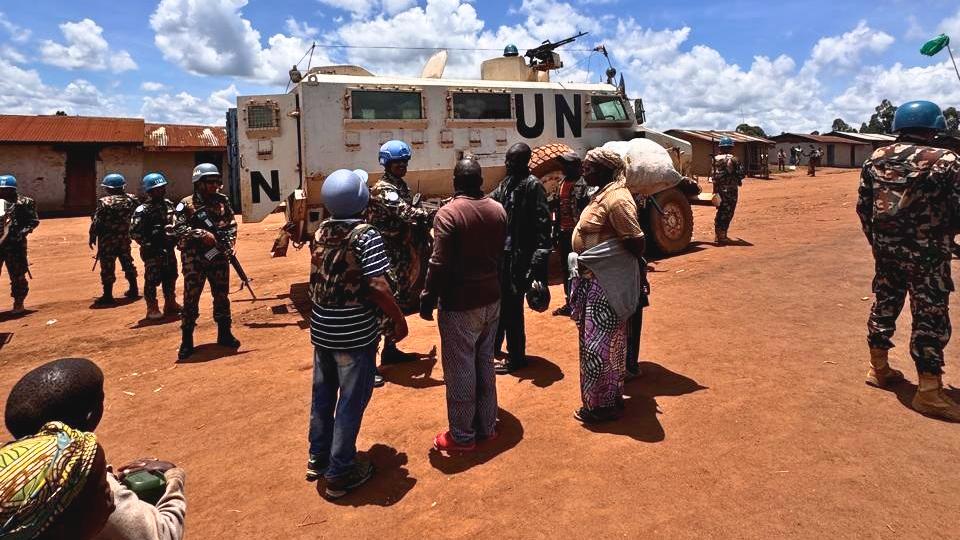 Among the former hostages are an officer of the Congolese National Police (PNC), a young activist from civil society movements, as well as a woman accompanied by her child. Photo MONUSCO Among the former hostages are an officer of the Congolese National Police (PNC), a young activist from civil society movements, as well as a woman accompanied by her child.