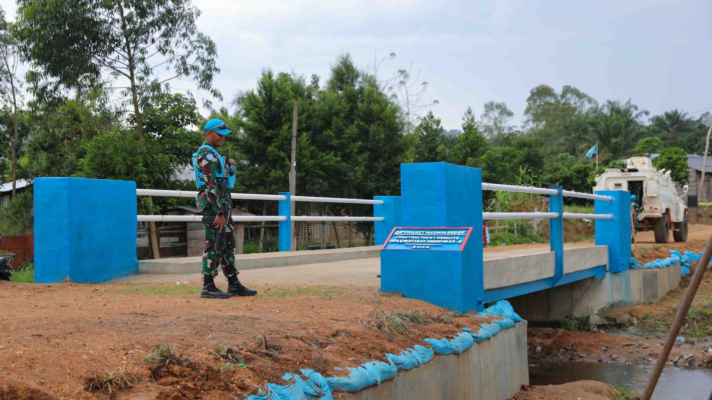 The security dimension of this project is fully aligned with MONUSCO’s efforts to strengthen the protection of civilians.