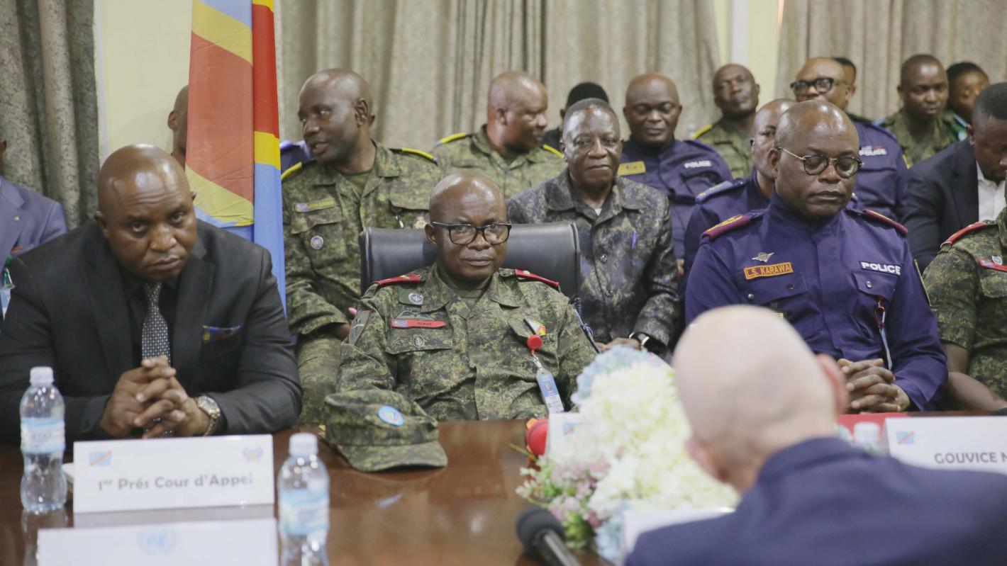  James Swan en visite de terrain pour renforcer l’appui à la protection des civils