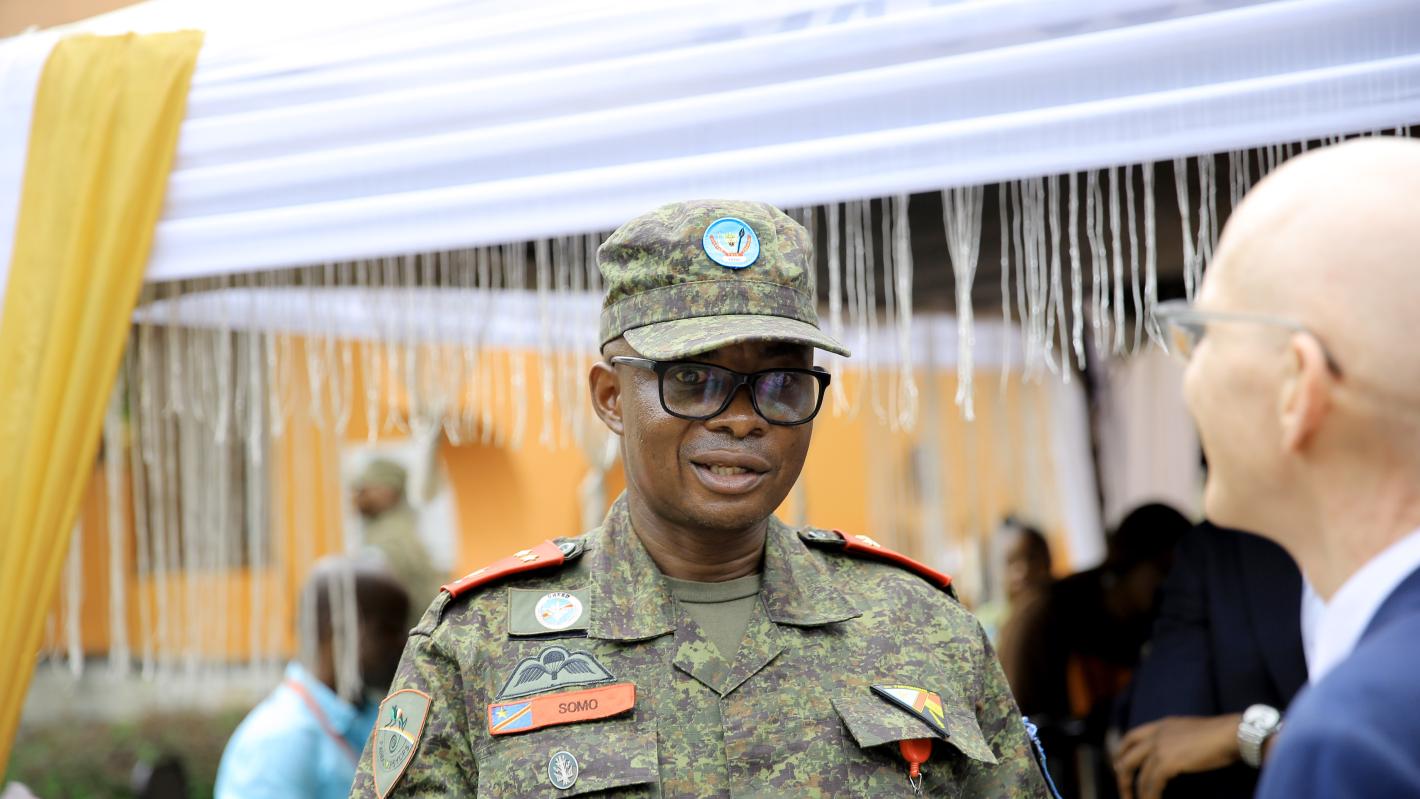  James Swan en visite de terrain pour renforcer l’appui à la protection des civils