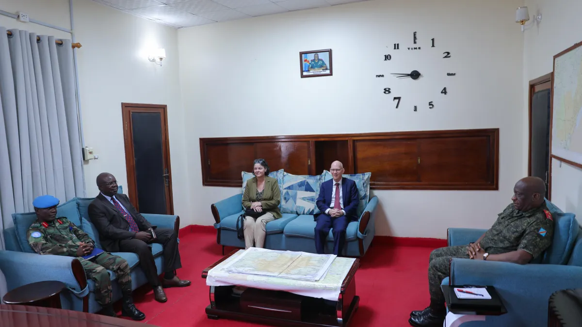 Le chef de la MONUSCO a rencontré mercredi 22 avril 2026 le gouverneur de l’Ituri, général Johnny Luboya.