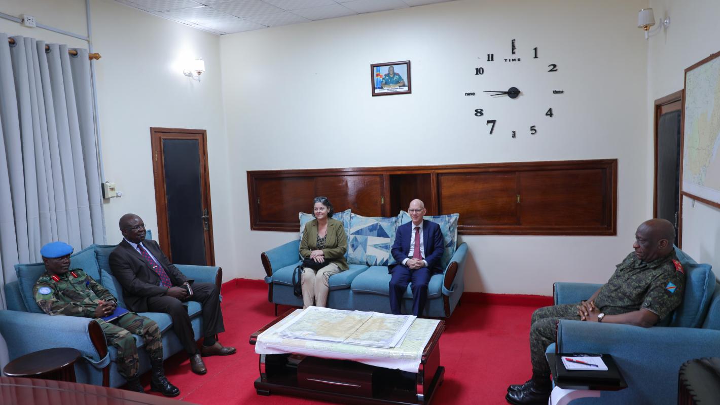 Le chef de la MONUSCO a rencontré mercredi 22 avril 2026 le gouverneur de l’Ituri, général Johnny Luboya.