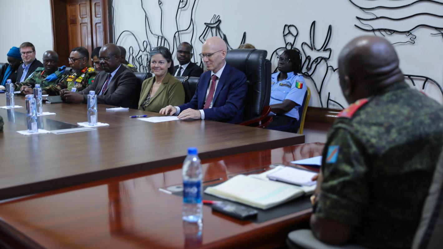 Au cours des discussions avec le chef de la MONUSCO, le général Luboya a notamment salué «Aru 2», l’accord signé par les groupes armés de l’Ituri. 