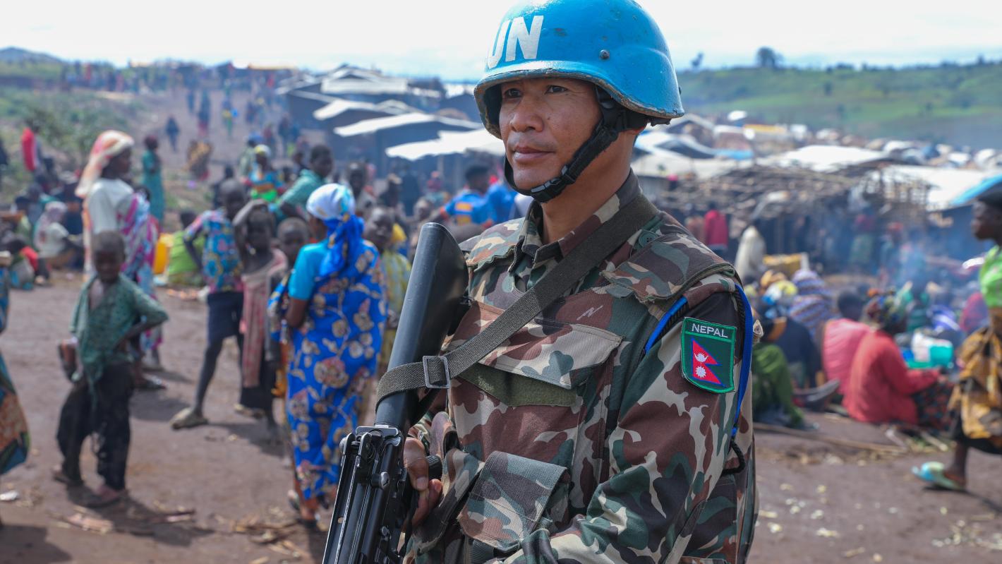 In Fataki, James Swan engages with displaced communities and local authorities