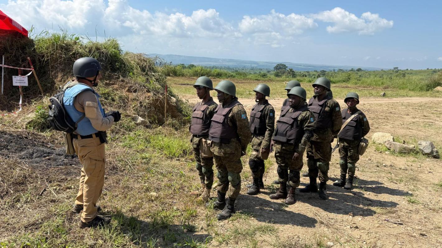 la MONUSCO ouvre un centre de formation au déminage à Beni