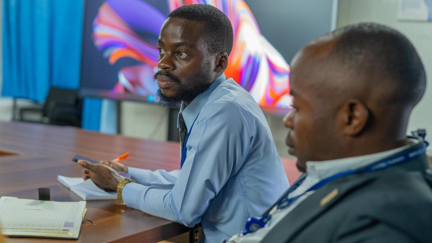 Des étudiants de Goma en visite à la MONUSCO pour comprendre le mandat et les priorités de la Mission